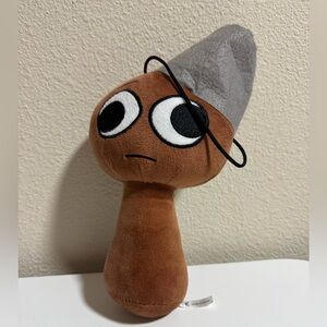 8” Sprunki Brud brown plush